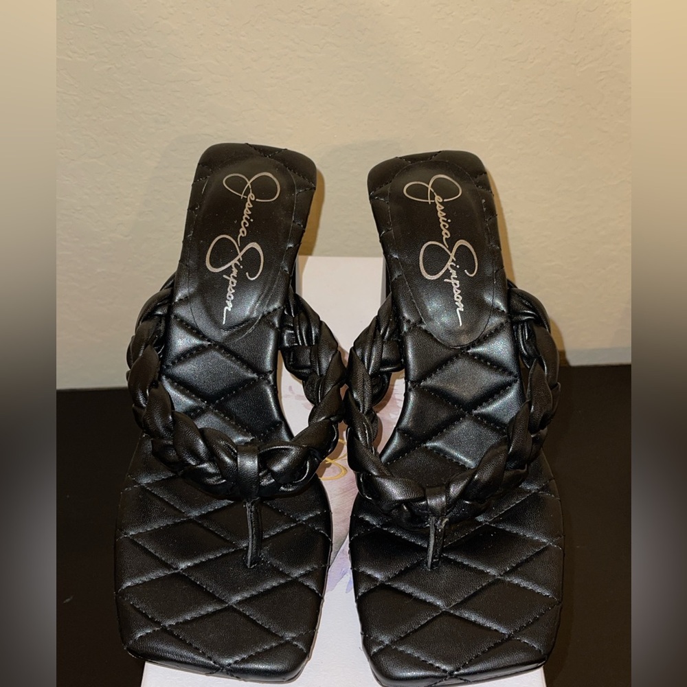 Jessica Simpson Zaliye Braided sandal-Gently worn